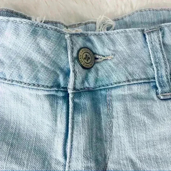 Altar’d State Frayed Distressed Denim Jean Shorts - Picture 7 of 11